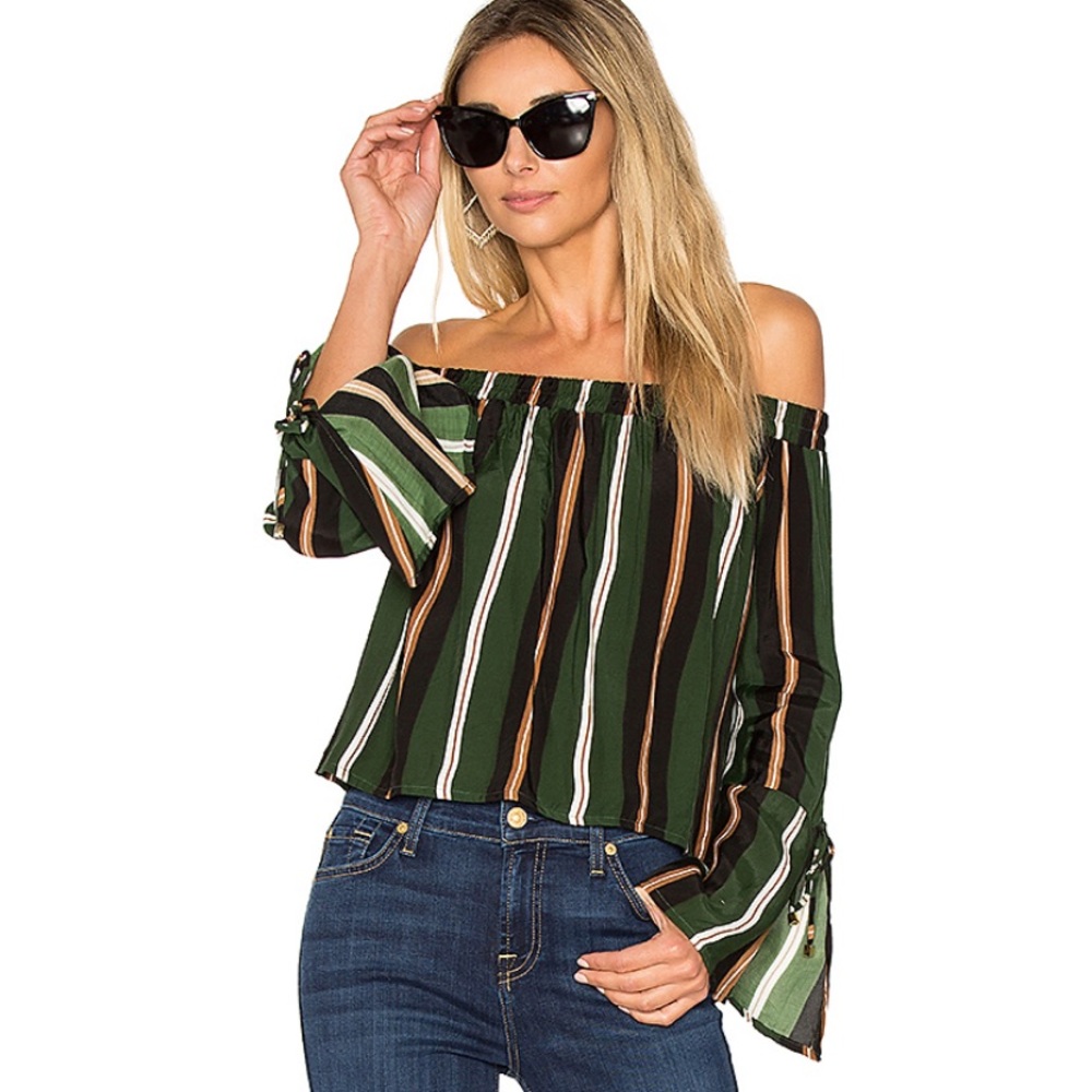 Faithfull The Brand Mirage Top Firenze Stripe SZ S